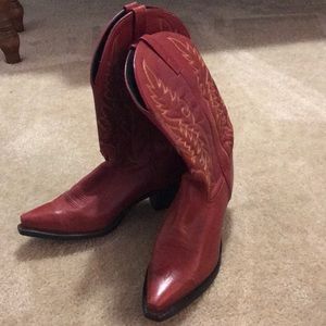 Laredo Women’s Red Cowboy Boots